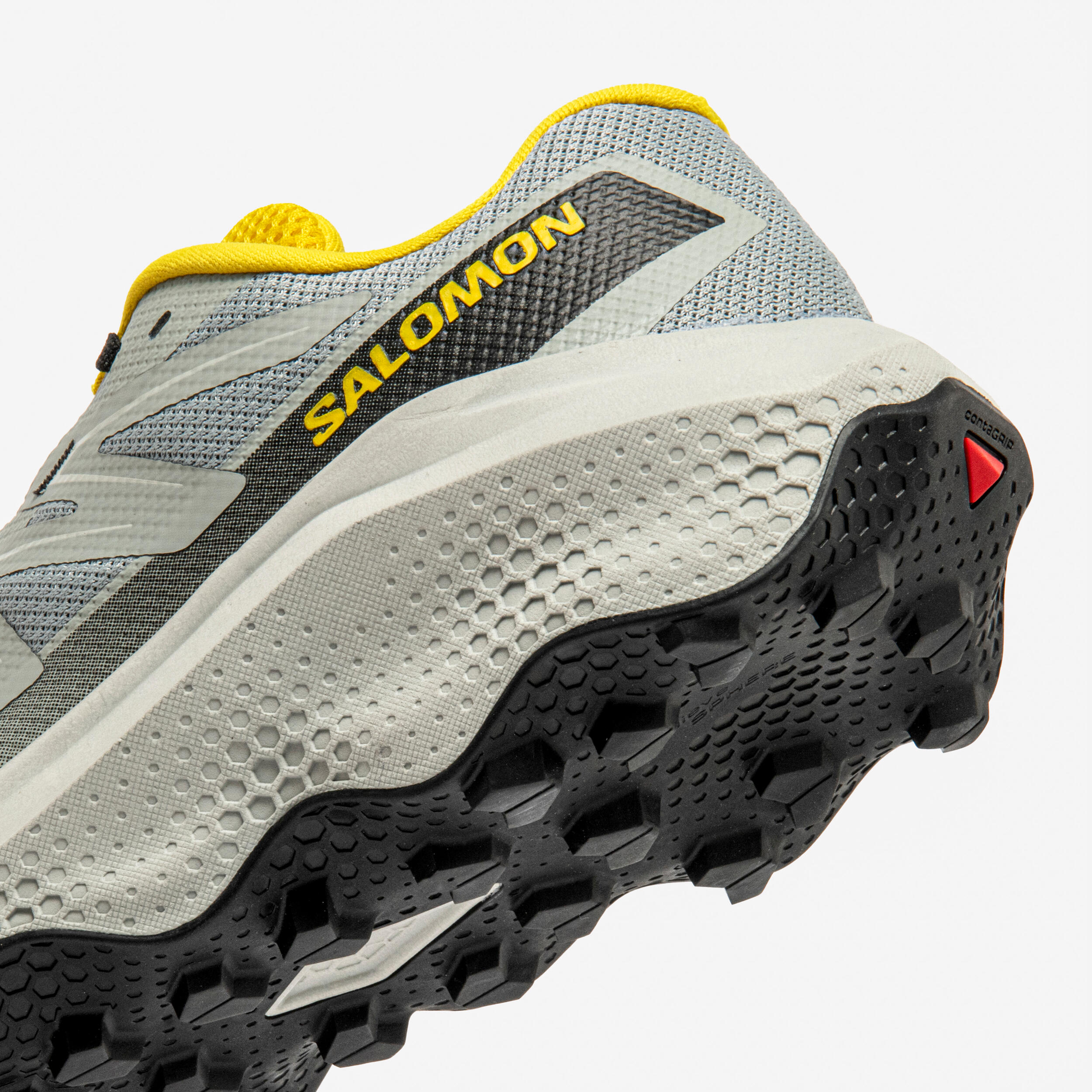 Men's Trail Running Shoes, Salomon Ultraflow 2 grey 7/8