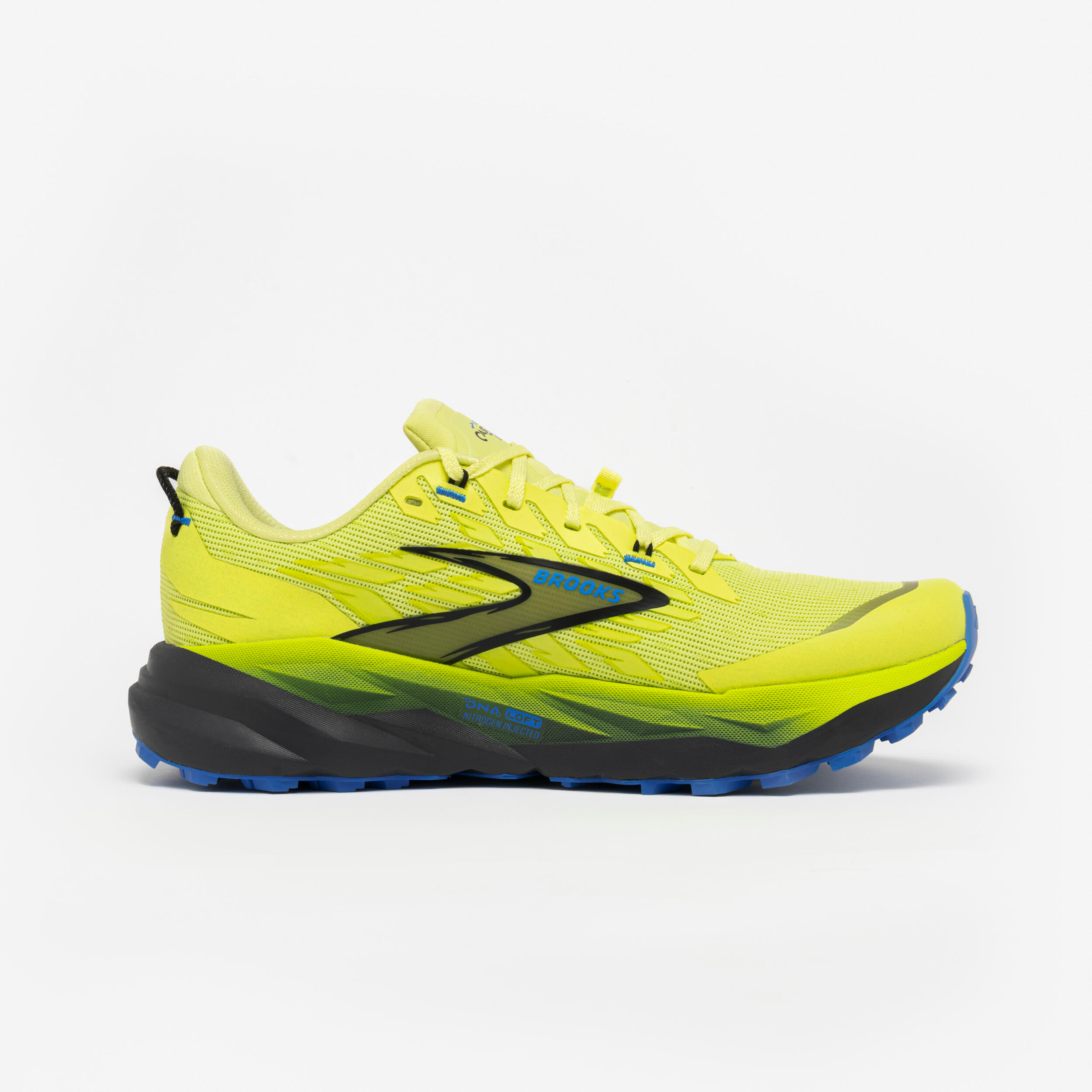 Trailschoenen voor heren Cascadia 19 geel 2/7