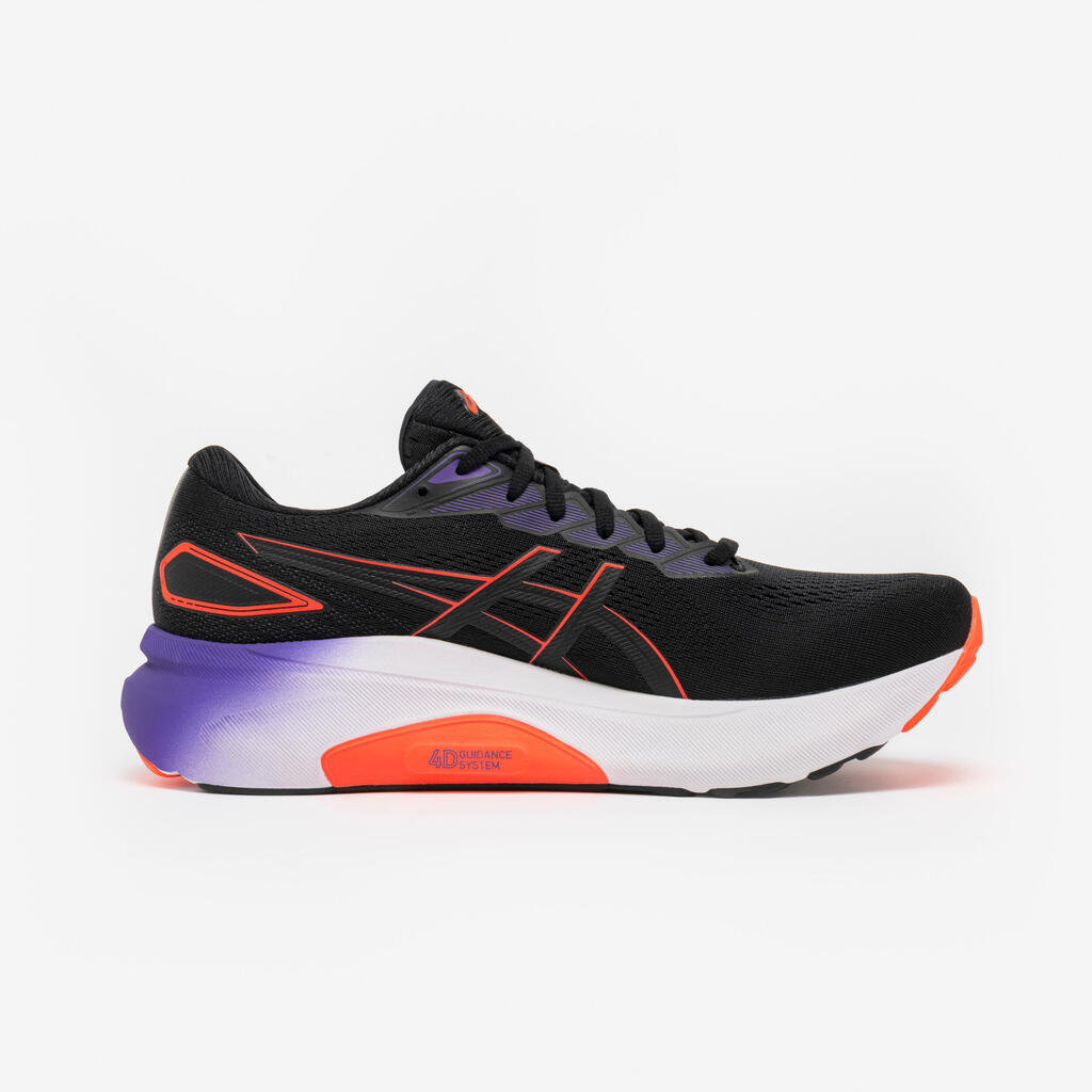 Moški tekaški copati, Asics Superion 8, črni/vijolični
