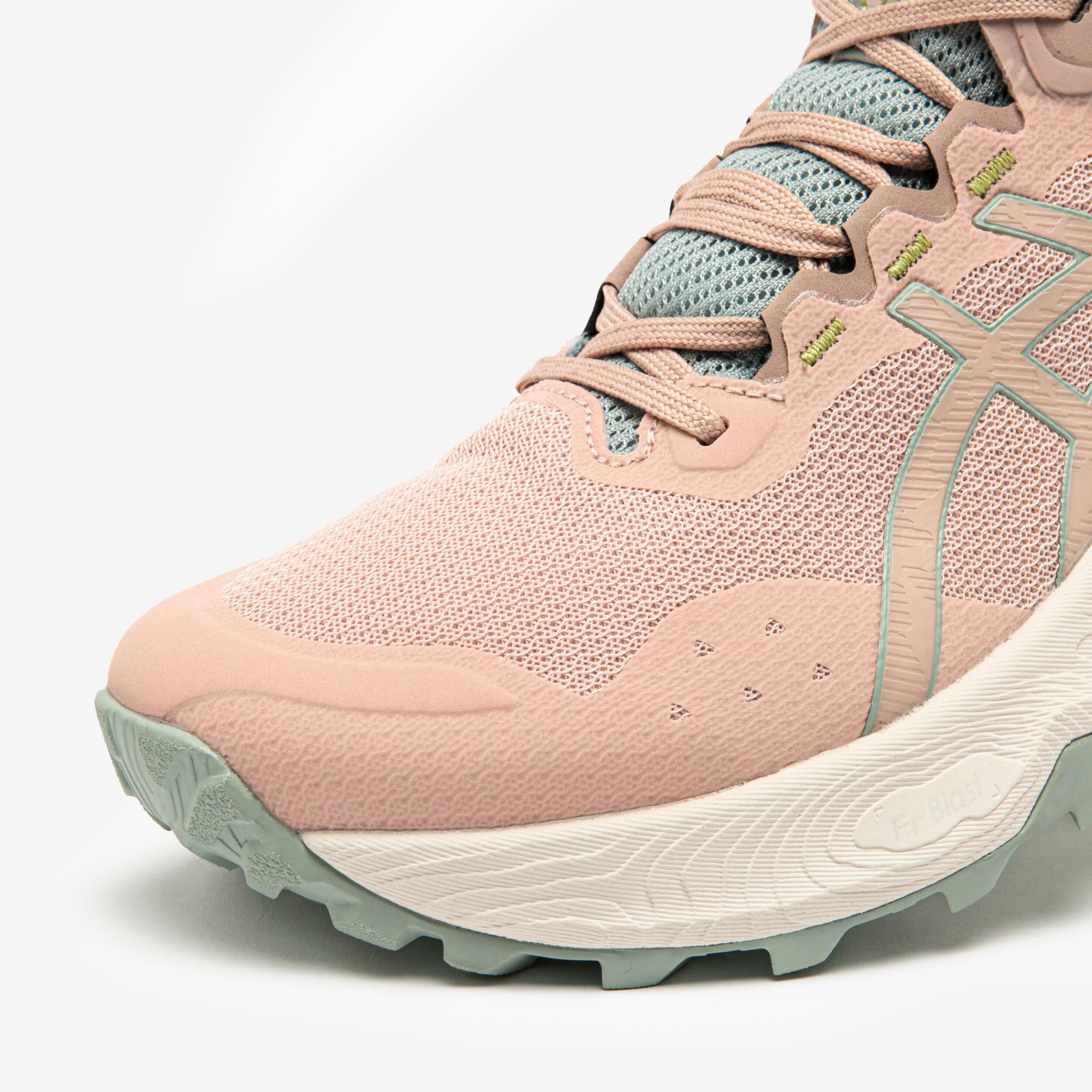 Scarpe trail donna Asics TRABUCO TERRA 3 rosa-grigio 4/8