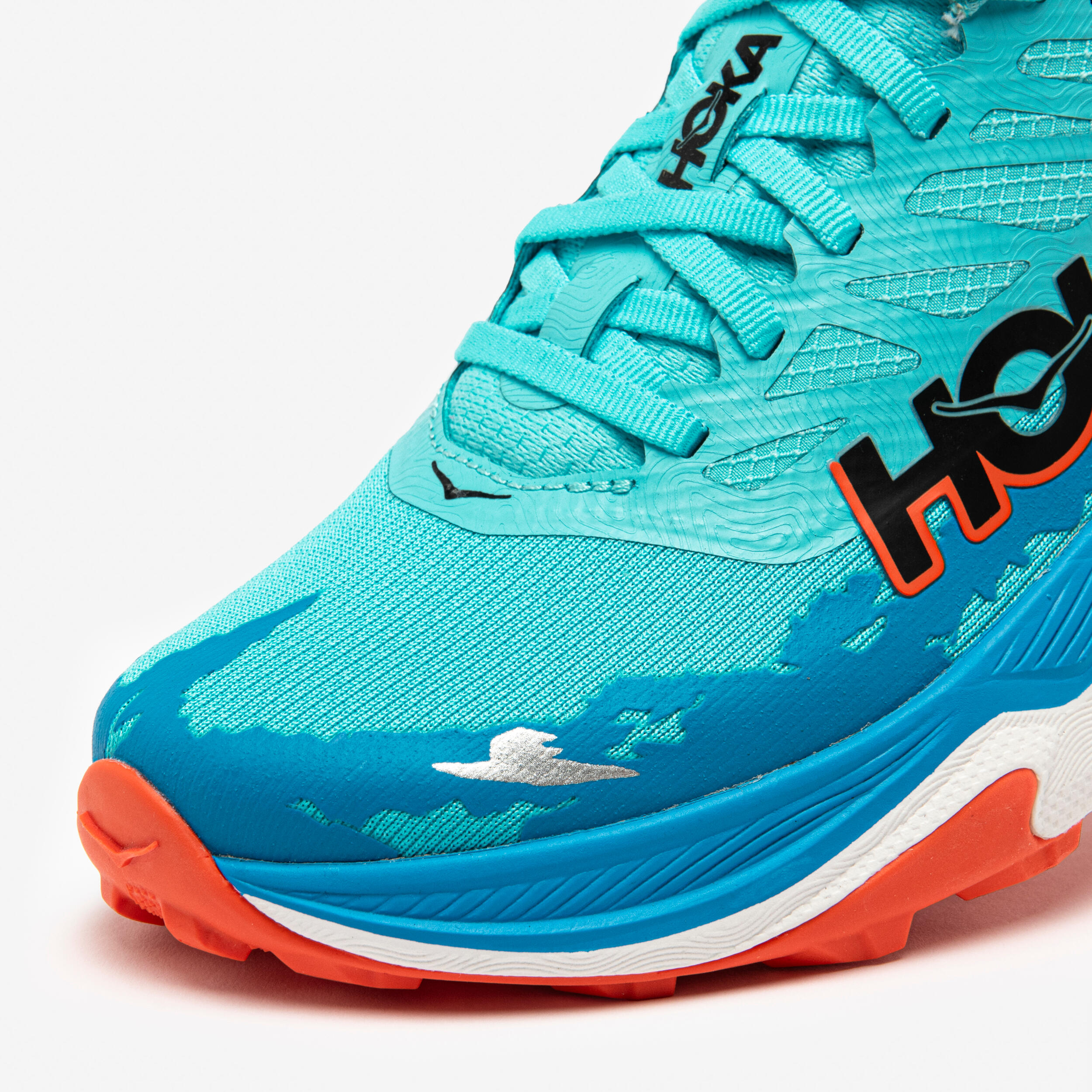 HOKA HOKA Torrent 4 dámska trailová obuv tyrkysovo-oranžová 42 · záber 5