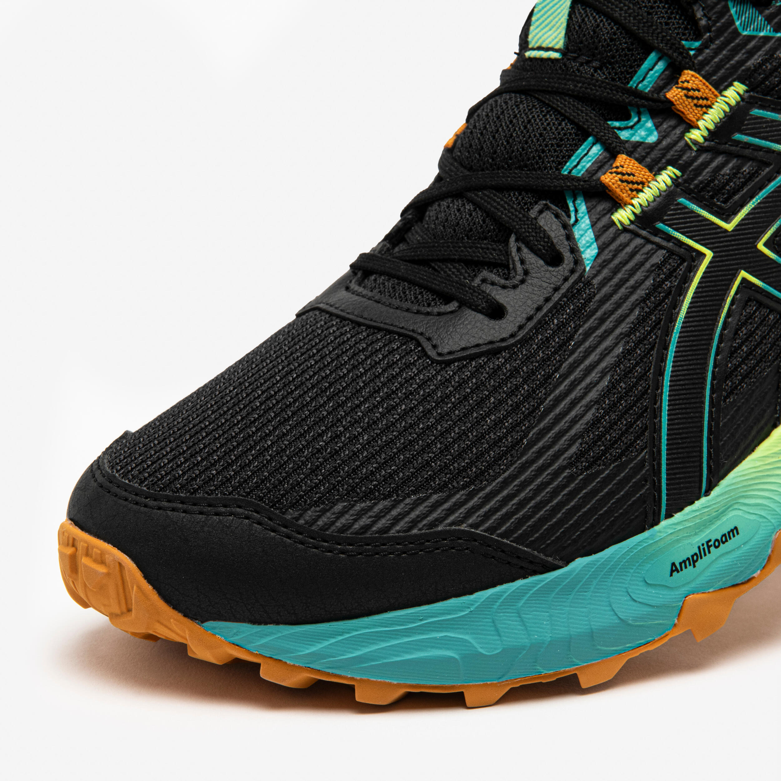Trailschoenen Gel Kanaku 6 heren zwart/geel 4/7