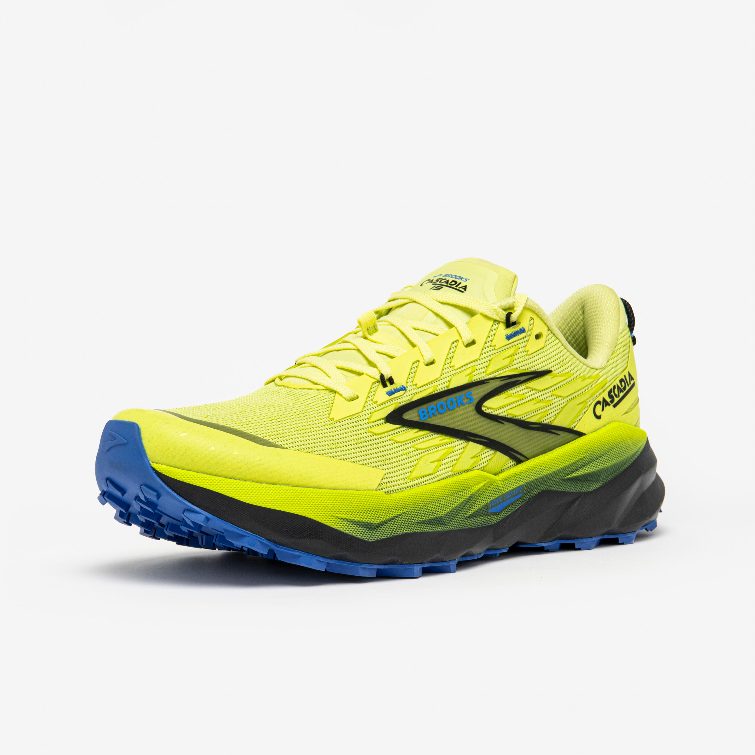 Trailschoenen voor heren Cascadia 19 geel 3/7