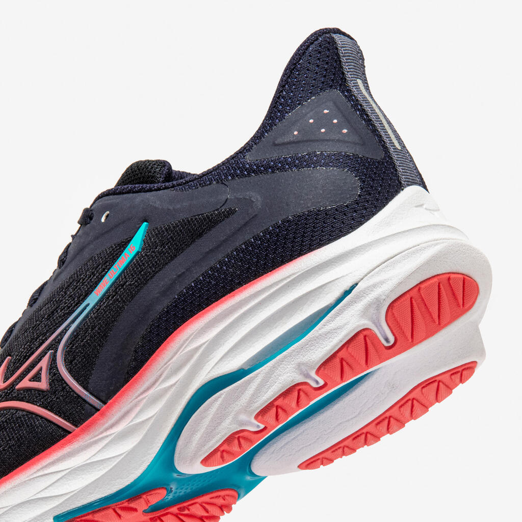 Women's Firm Road & Trail Running Shoes, Mizuno Wave Ultima 16 Black