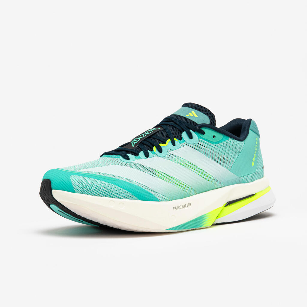 Moški tekaški čevlji Adidas adizero boston 13 - turkizni