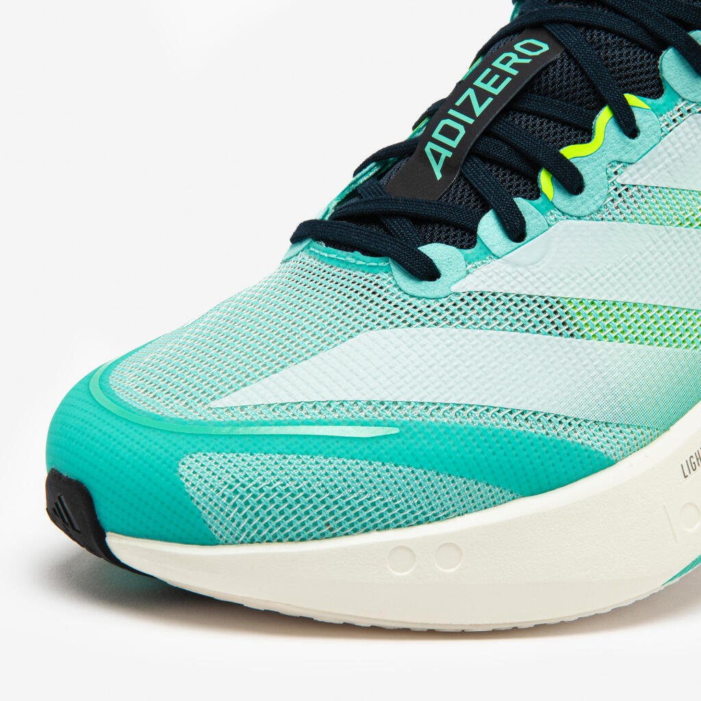 Moški tekaški čevlji Adidas adizero boston 13 - turkizni