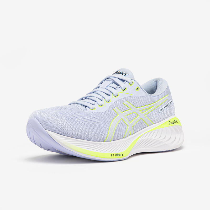 Încălțăminte de alergare asics - gel-stratus knit 4 - Mov-Galben