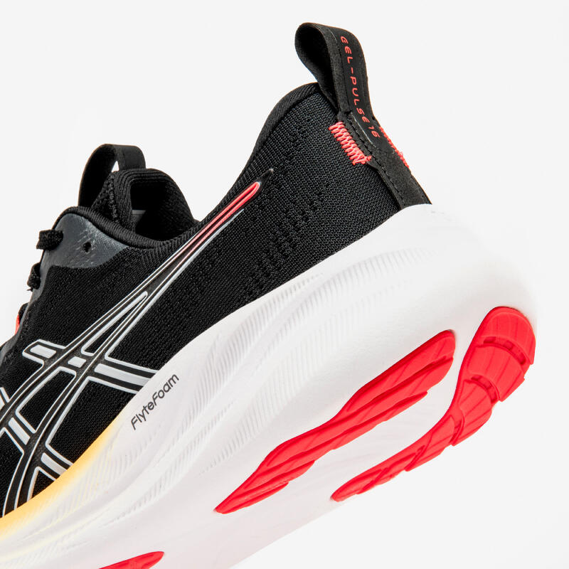 Încălțăminte de alergare Asics Gel Pulse 16 Negru-Alb-Portocaliu Bărbați