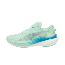 Chaussures de Running Femme, Puma Deviate Nitro 3 vertes