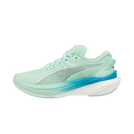 Zapatillas de Running Mujer, Puma Deviate Nitro 3 verde