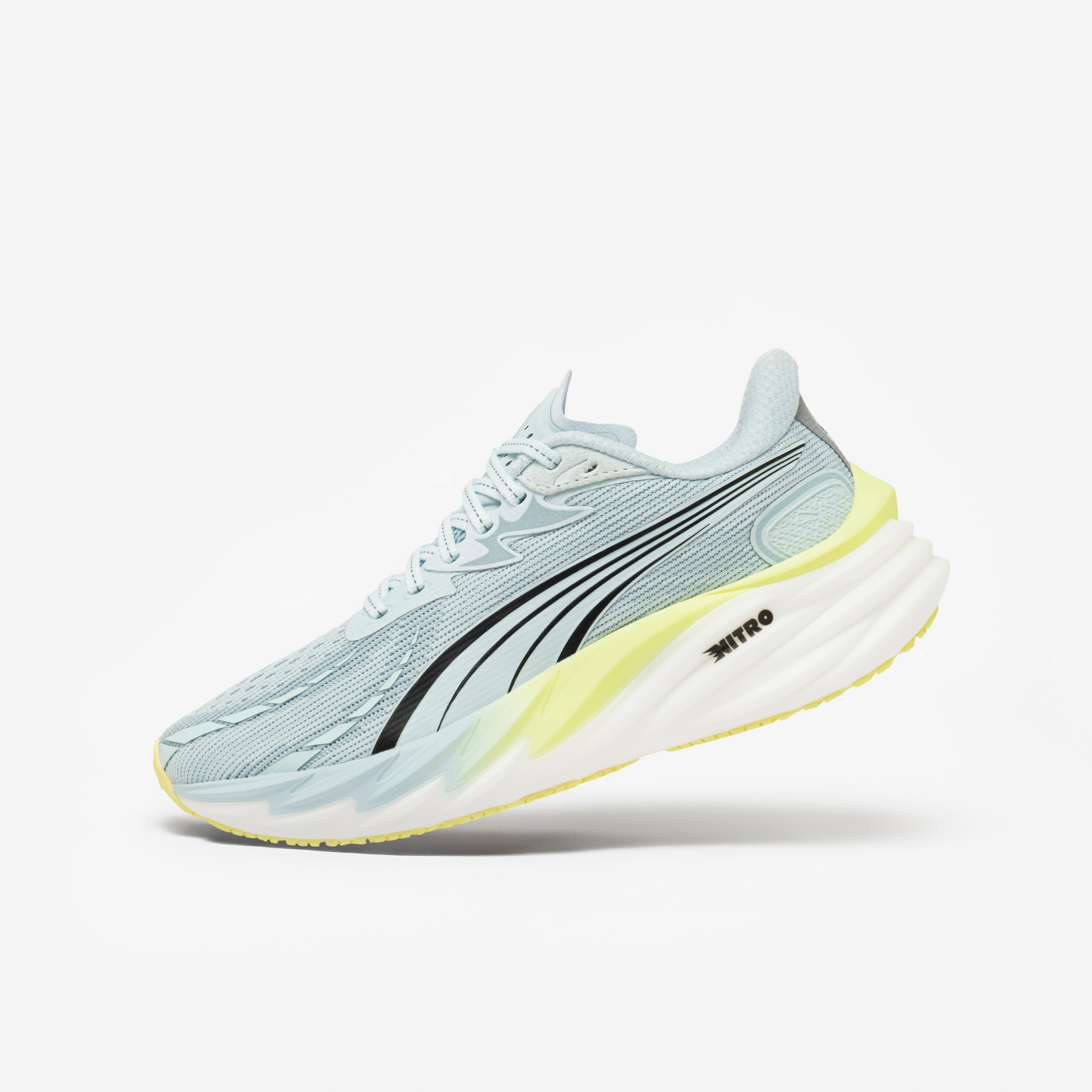 Puma Velocity Nitro Women's Running Shoes blue Decathlon