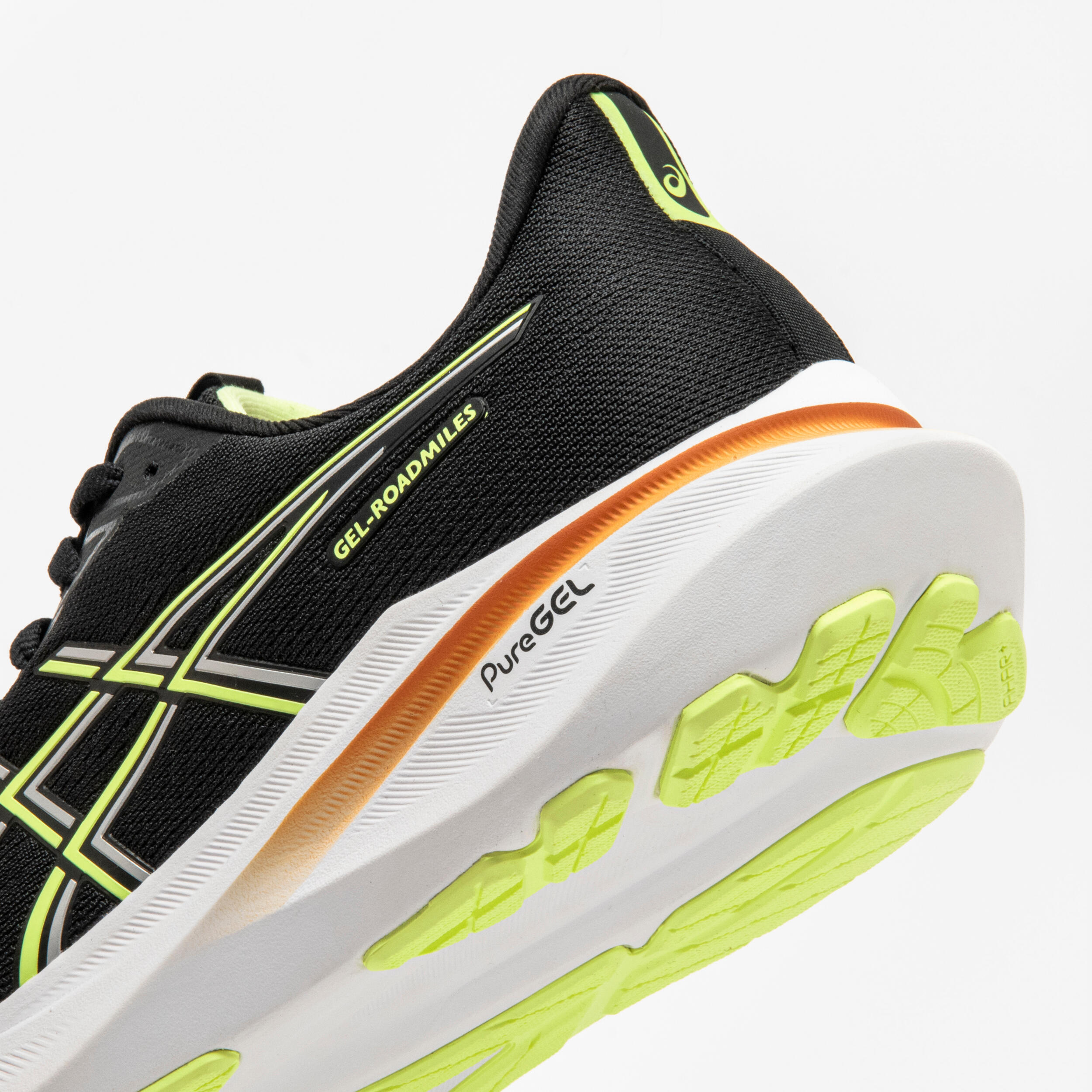 Scarpe running uomo Asics GEL ROADMILES 3 nero-giallo 6/7