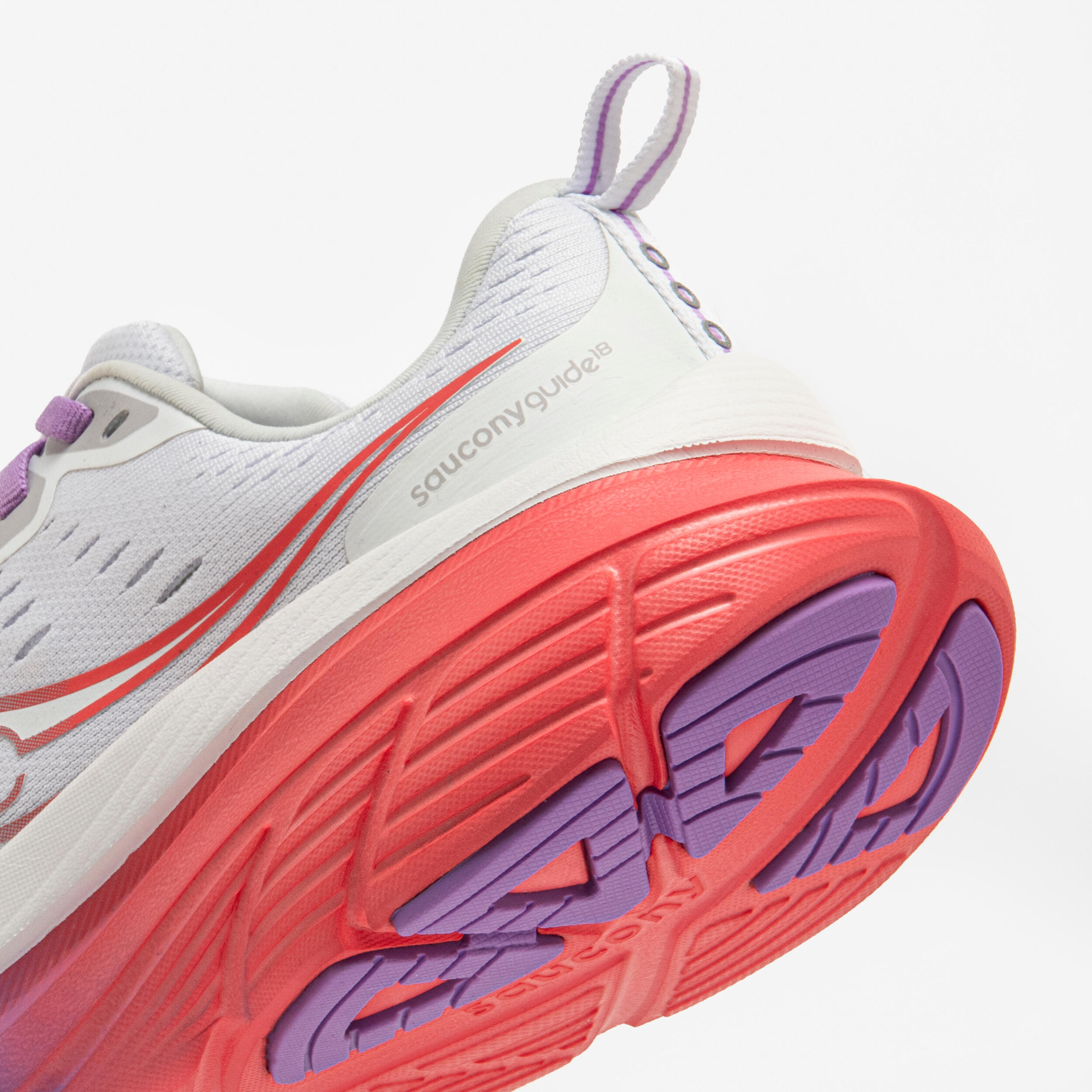 Scarpe running donna Saucony GUIDE 18 bianco-rosa 6/7