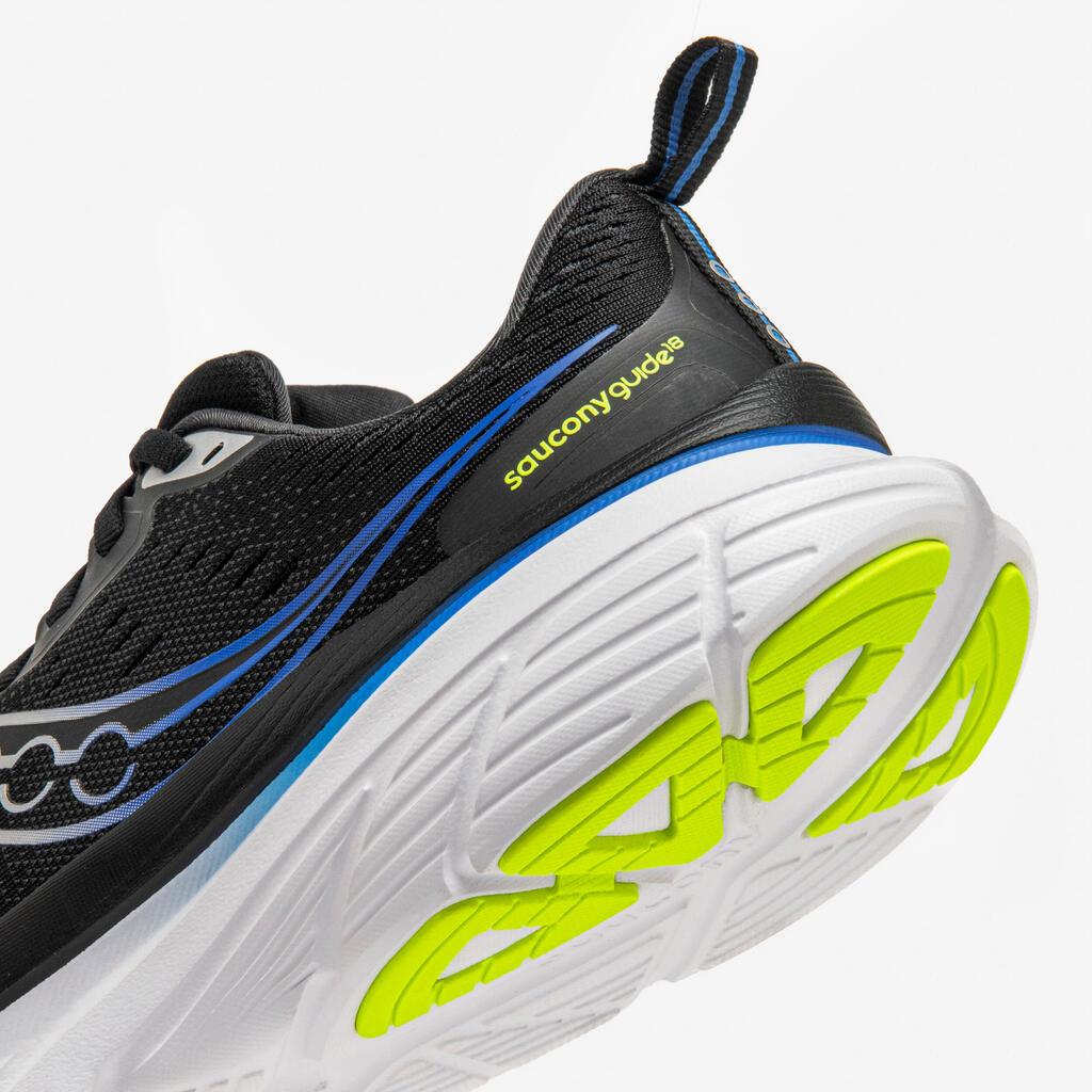 Moški tekaški copati, Guide 18 Saucony črno-modri