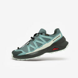 Chaussures de Trail running GoreTex Femme, Salomon Speedcross Peak GTX vert gris