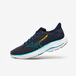 Chaussures de Running route &amp; chemin stabilisé Homme, Mizuno Wave Ultima 16 Bleu