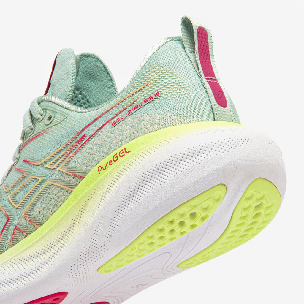 Ženski tekaški copati, Asics Gel-Ziruss 8, zeleni