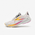 Chaussure de running femme, Brooks Ghost 17  vertes et roses.