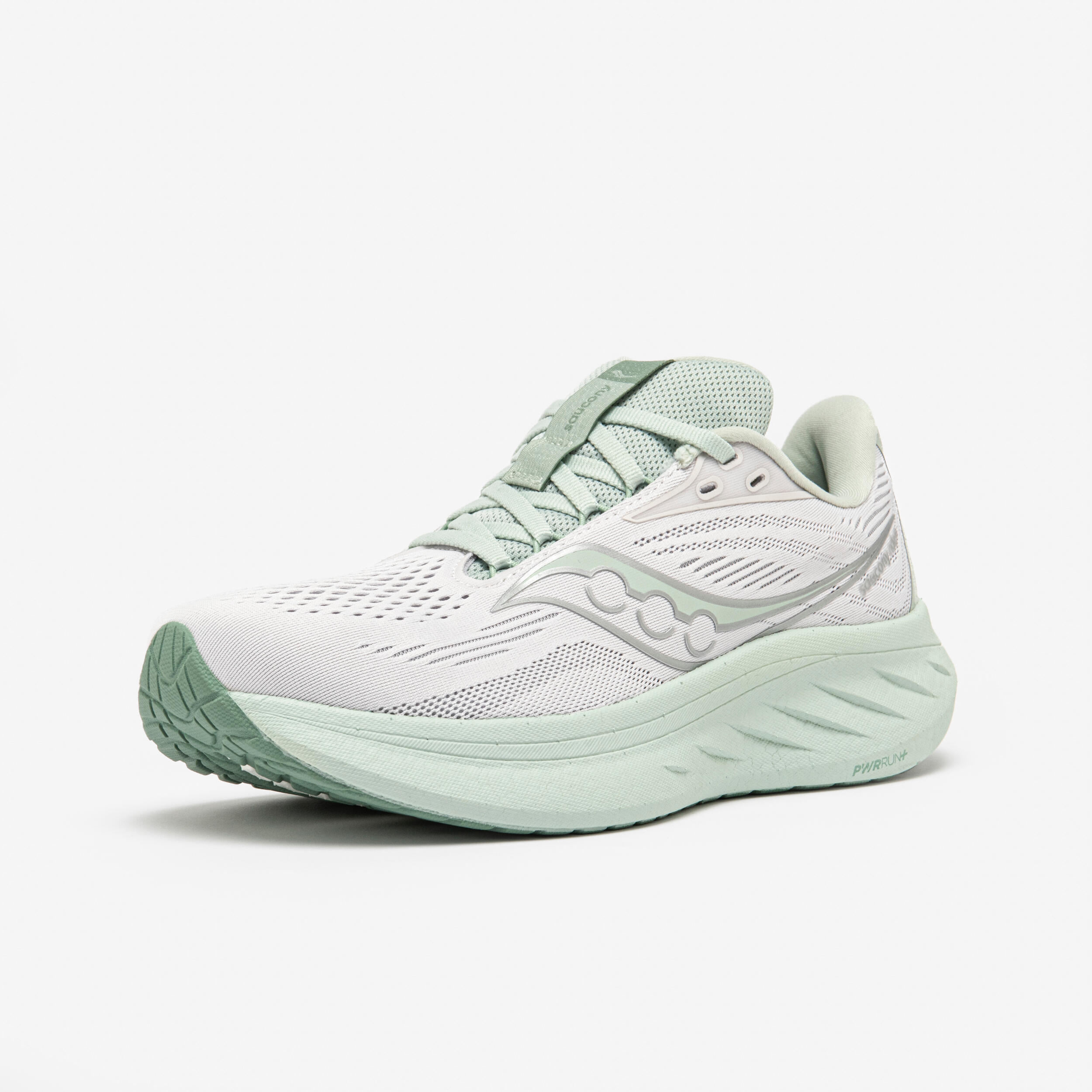 Scarpe running donna Saucony RIDE 18 grigie 3/7