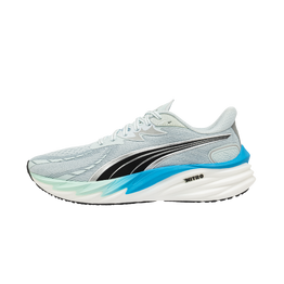 Chaussures de Running Homme, Puma Velocity Nitro 4 grises et bleues