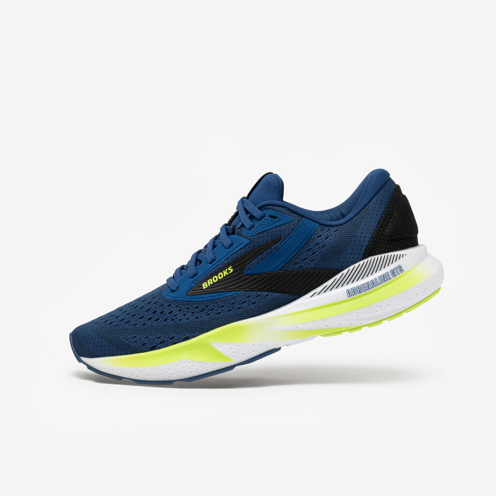Men's Brooks Adrenaline GTS 24 running shoes, blue