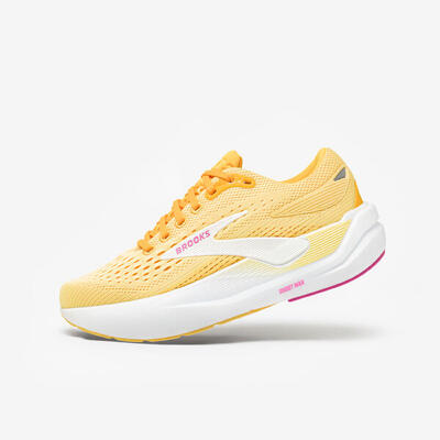 Zapatillas de running mujer, GHOST MAX 3 Brooks naranja claro