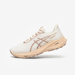 Chaussure de Running Femme, Asics Gel Roadmiles 3 beiges et roses