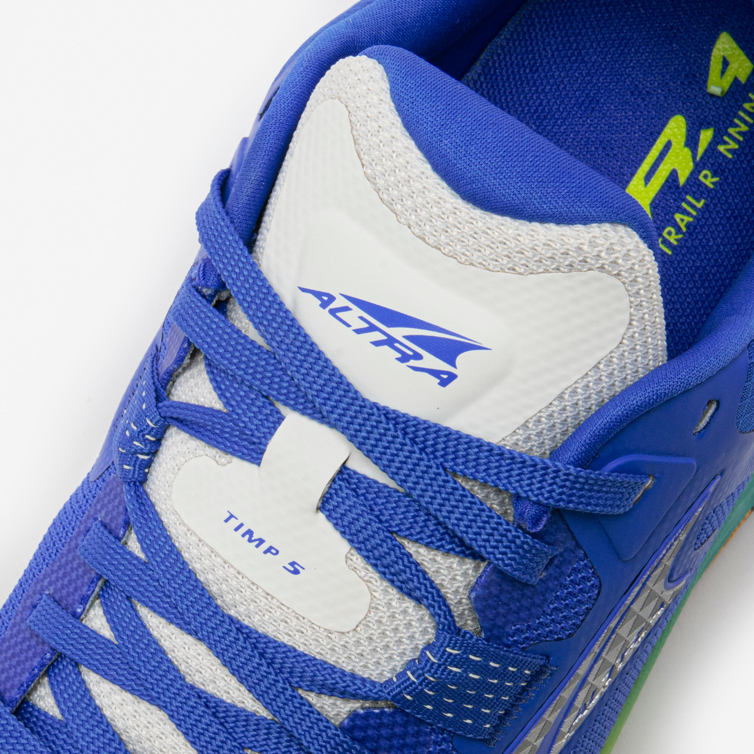 Chaussures de running trail homme, Altra timp 5, bleu 6/8