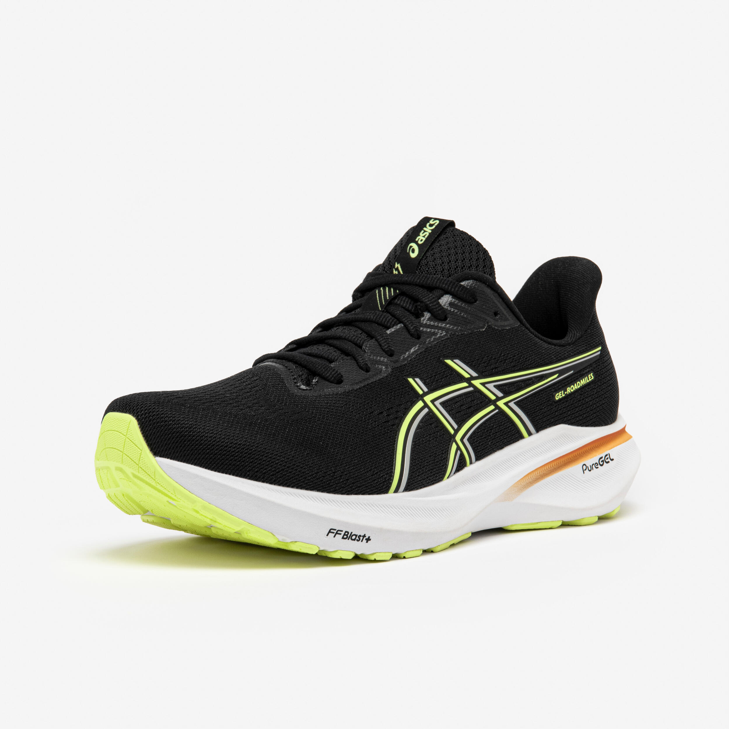 Scarpe running uomo Asics GEL ROADMILES 3 nero-giallo 3/7