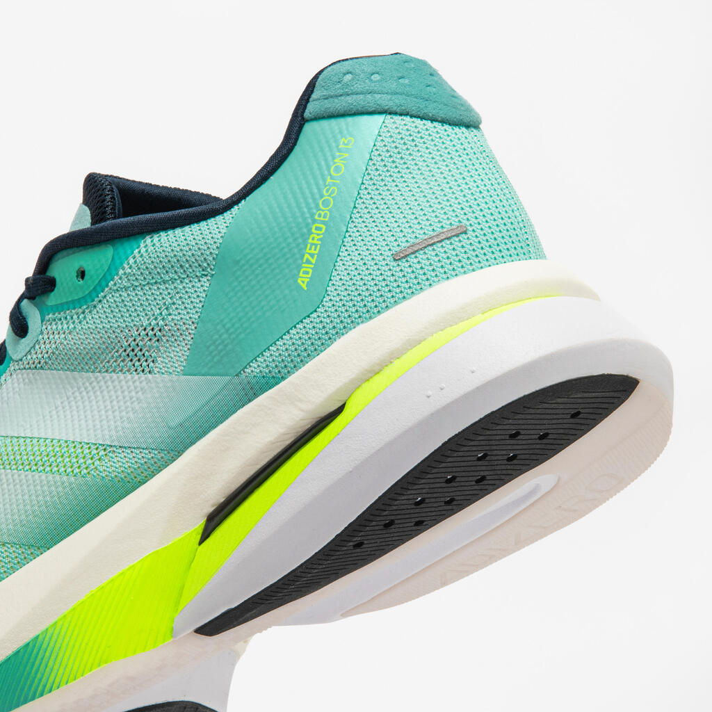 Moški tekaški čevlji Adidas adizero boston 13 - turkizni