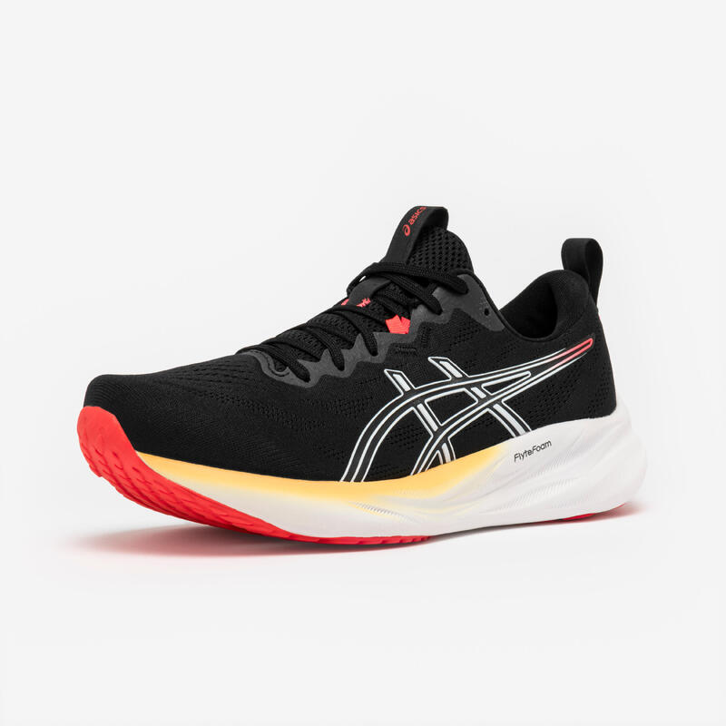 Încălțăminte de alergare Asics Gel Pulse 16 Negru-Alb-Portocaliu Bărbați