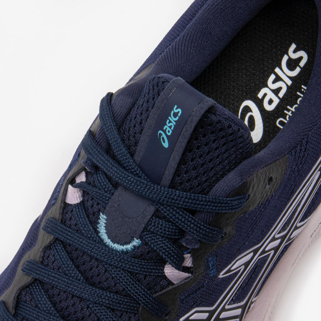 Asics Gel-Pulse 16 ženski tekaški čevlji - črni/beli/vijolični
