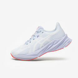 Chaussures de running femme, Asics Dynablast lavandes et blanches