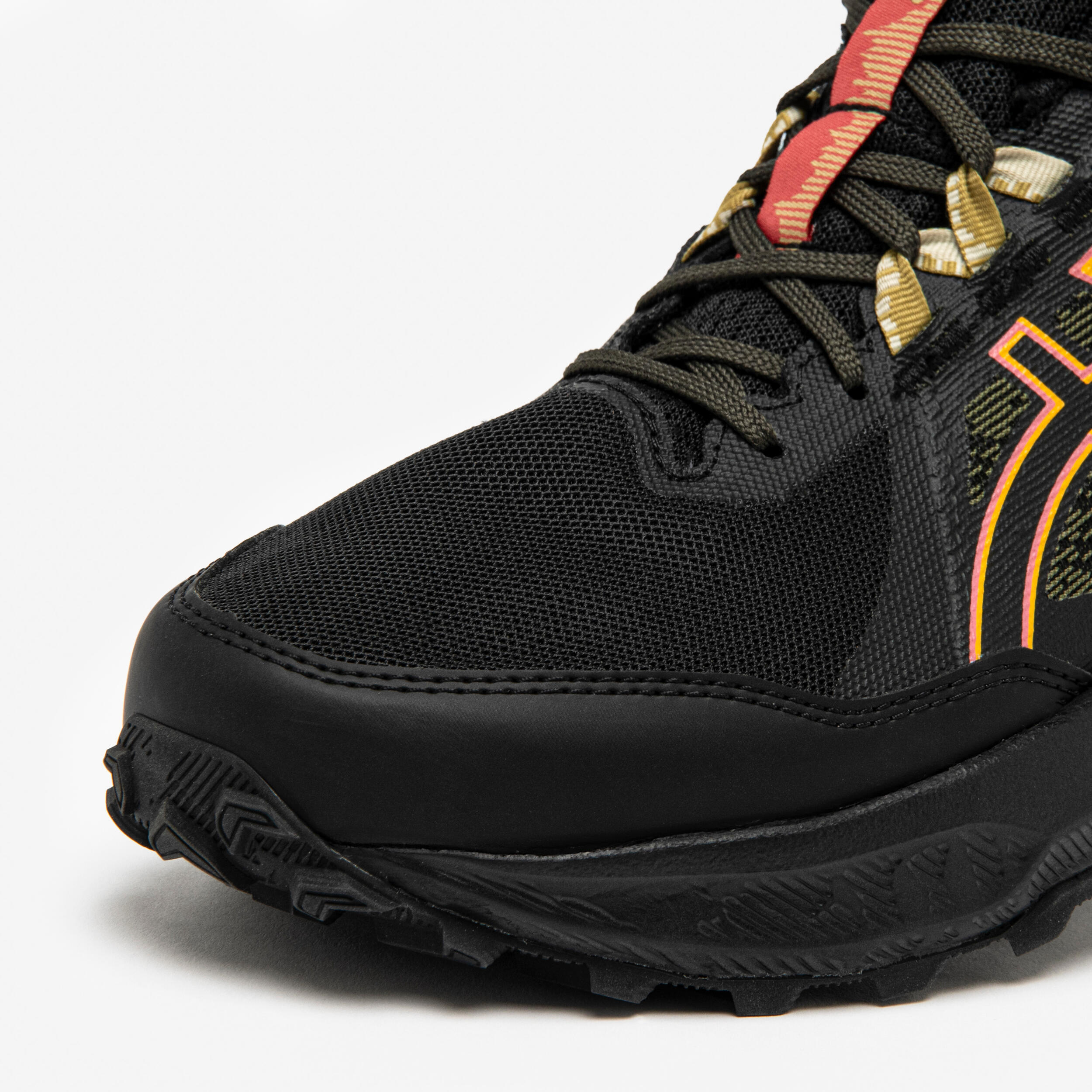 Zapatillas de Trail Running Asics Gel Sonoma 8 GTX GoreTex Mujer - negro y coral 4/7