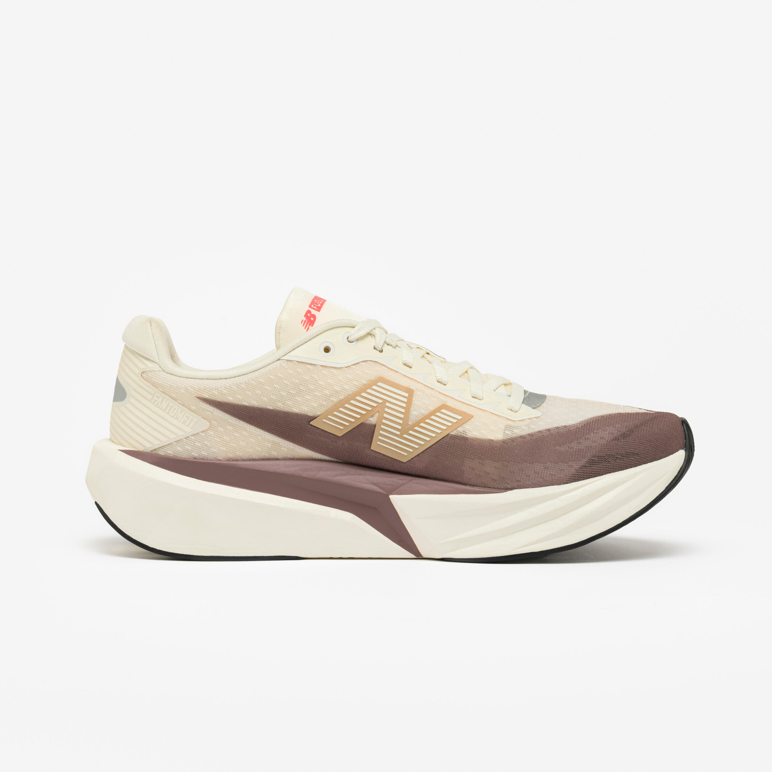 Chaussures de running Femme, New Balance Fuelcell Rebel V5 blanches 2/7
