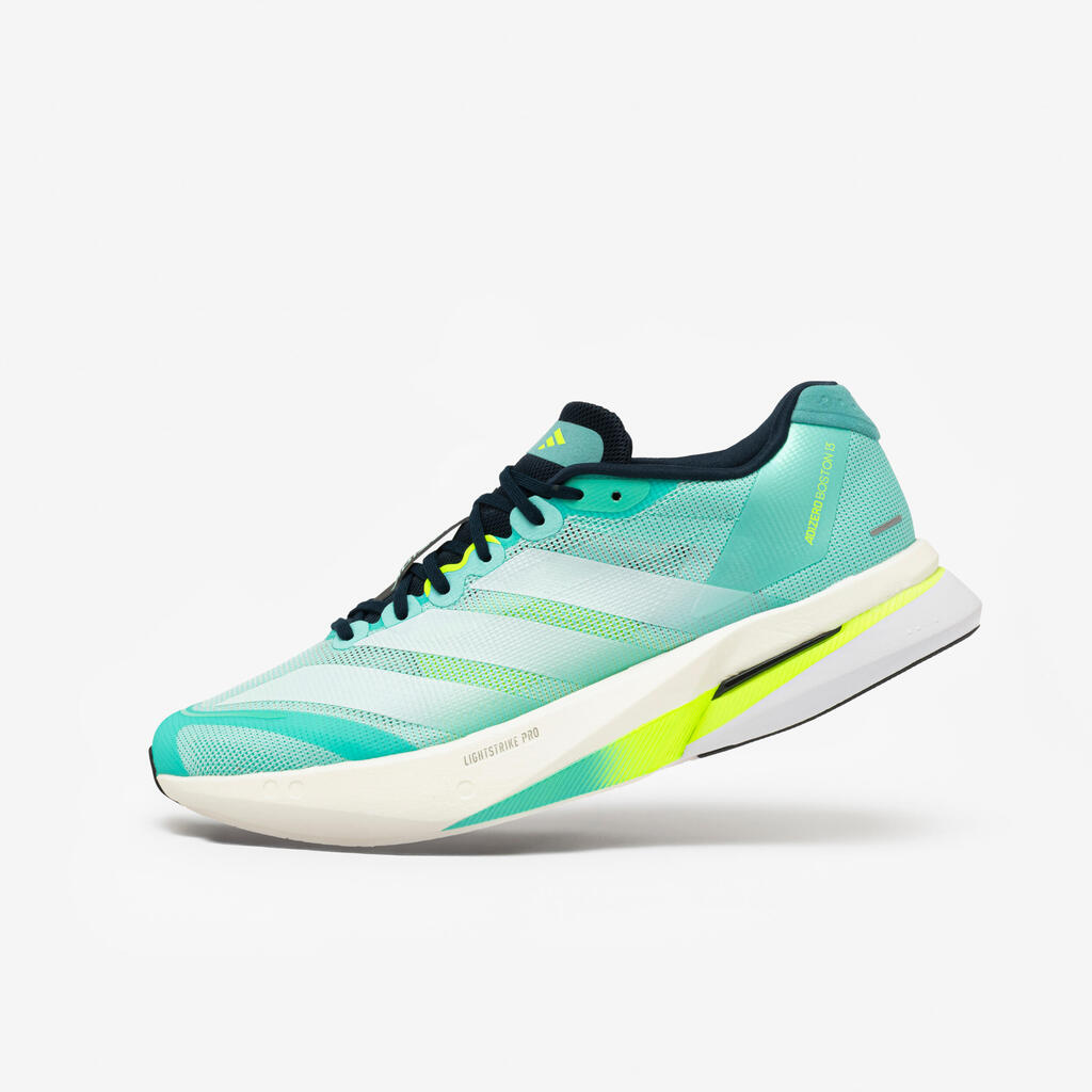 Moški tekaški čevlji Adidas adizero boston 13 - turkizni