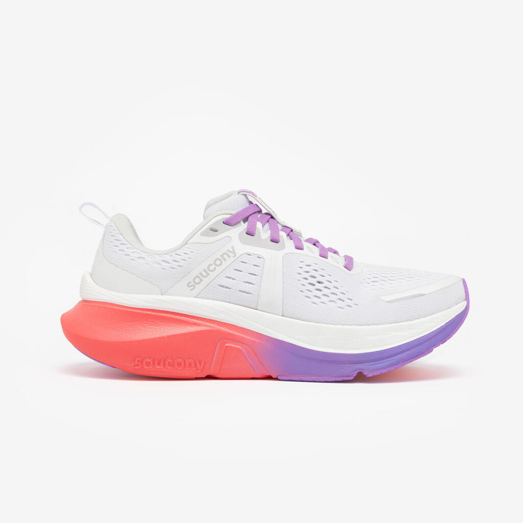 Women's Running Shoes Saucony Guide 18 - White/Pink