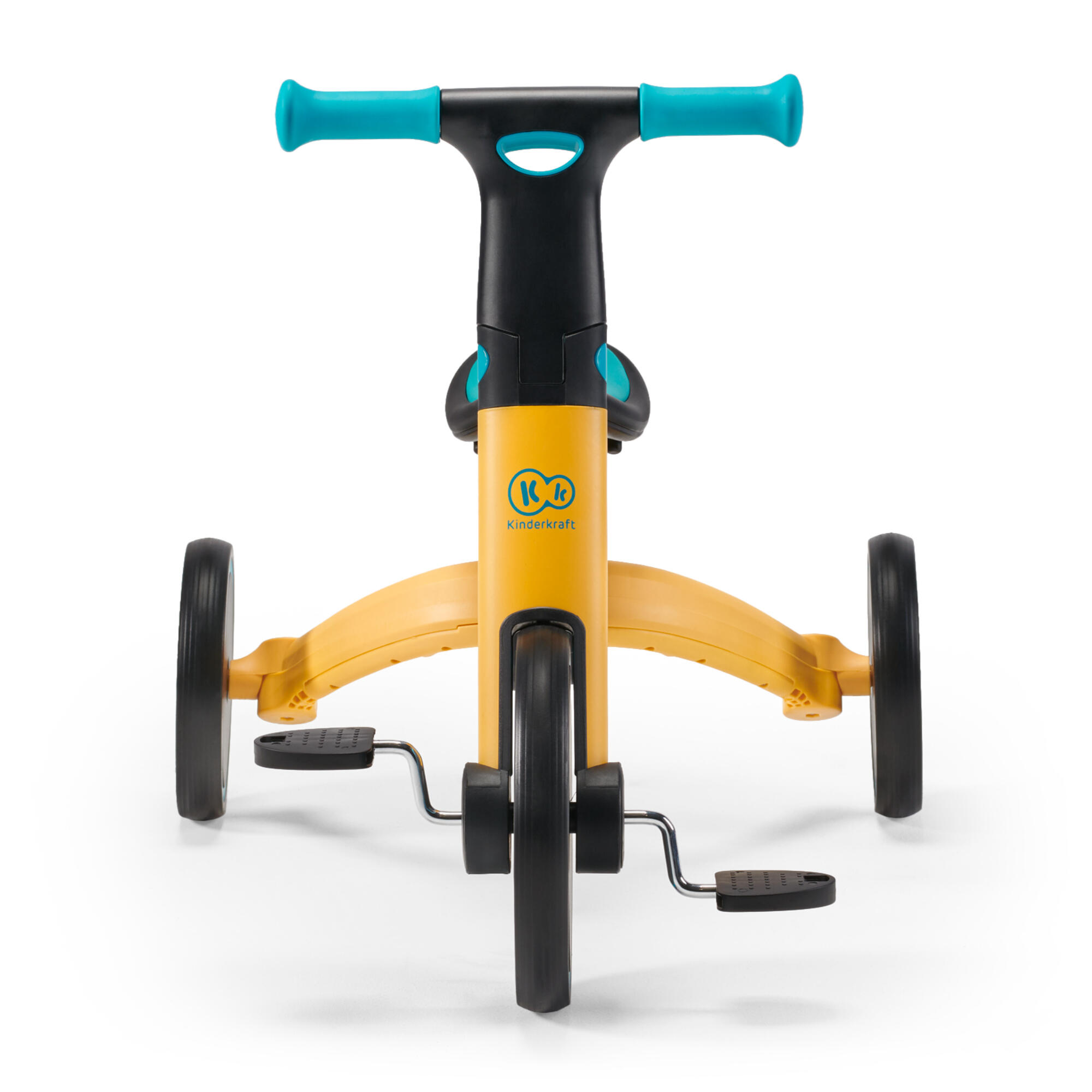 Triciclo-Bicicleta Kinderkraft 4TRIKE 2022 Yellow - CD 4/10