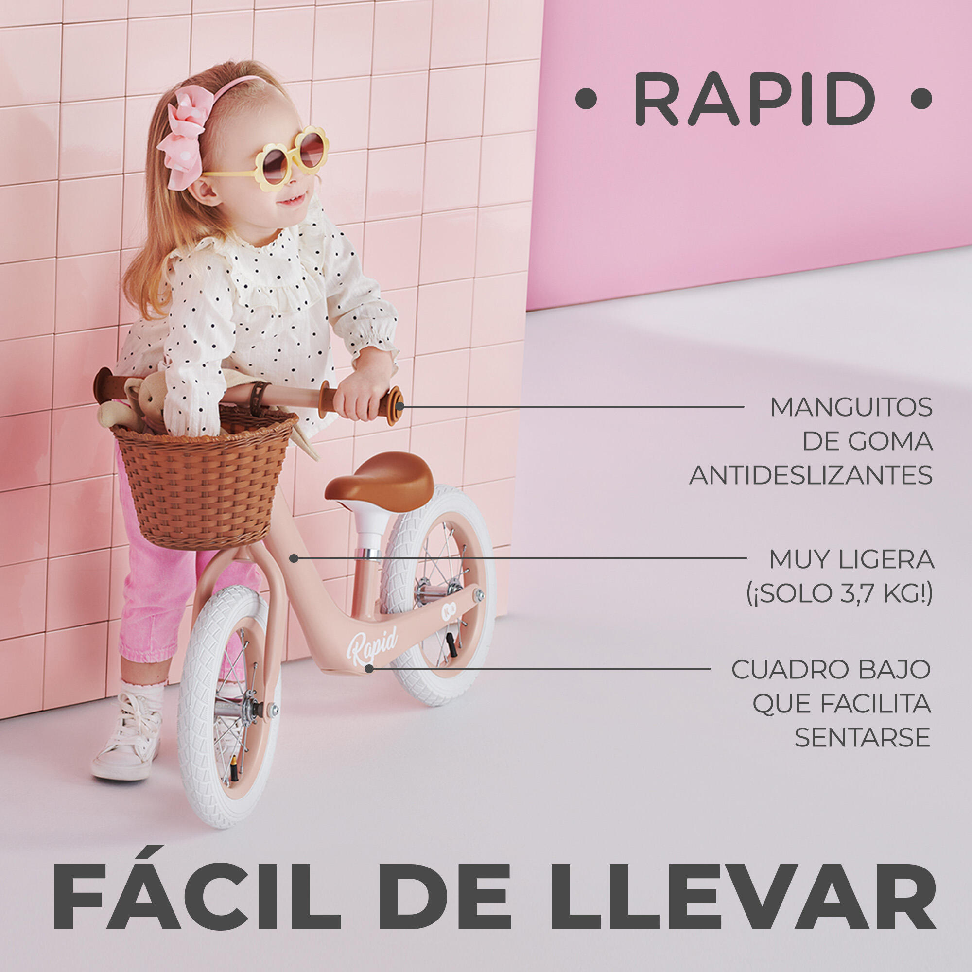 Bicicleta Infantil Kinderkraft RAPID 2 green - CD 6/6