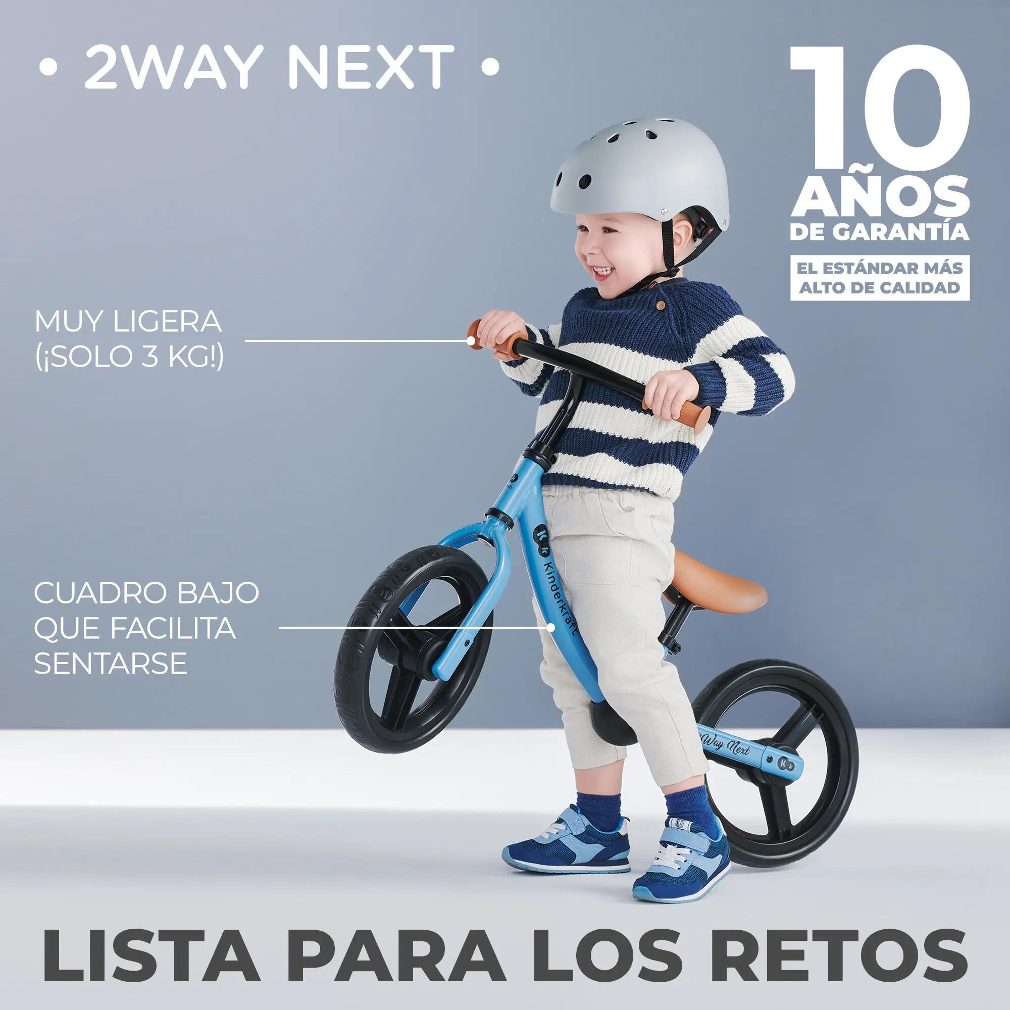Bicicleta Infantil Kinderkraft 2WAY NEXT 2022  blue - CD 9/10
