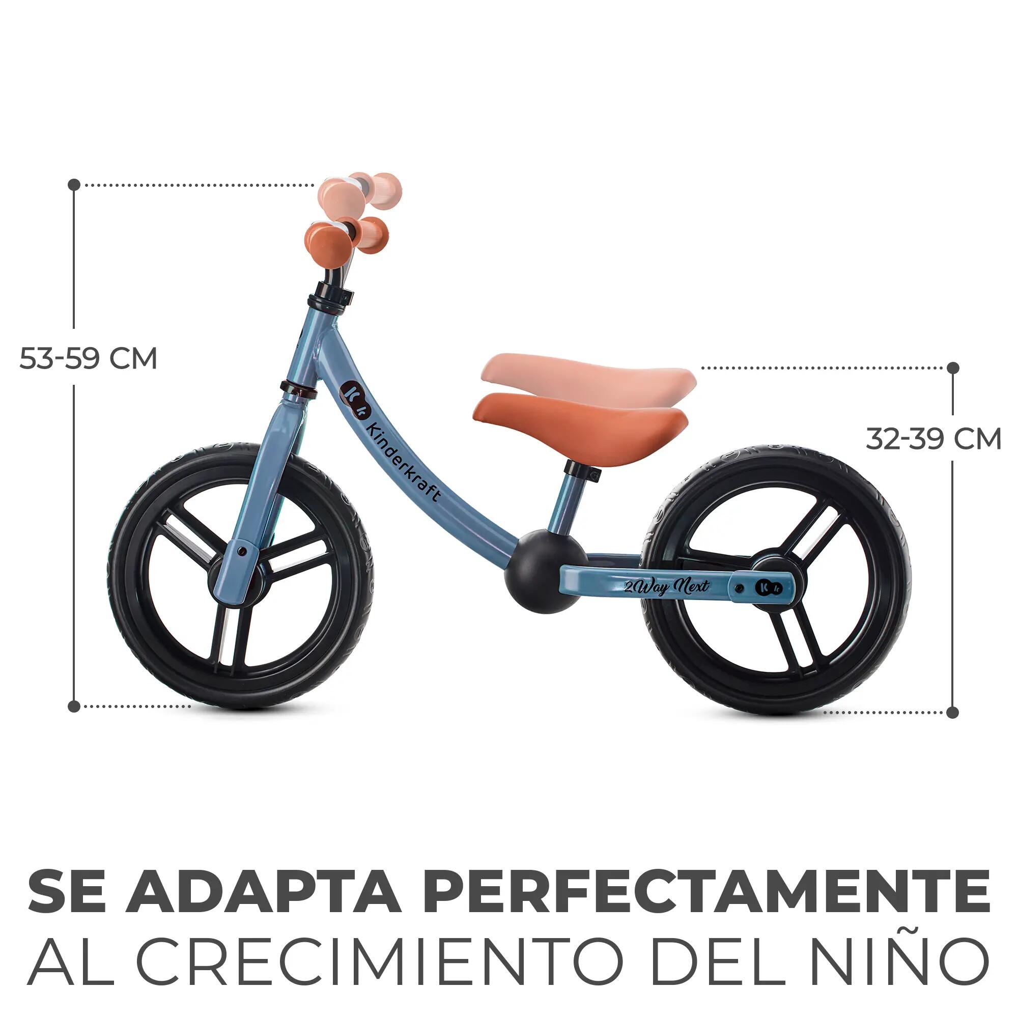 Bicicleta Infantil Kinderkraft 2WAY NEXT 2022  blue - CD 4/10