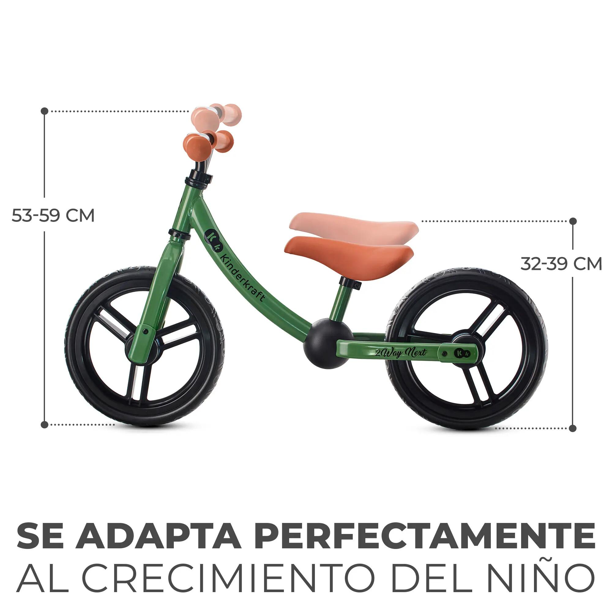 Bicicleta Infantil Kinderkraft 2WAY NEXT 2022 light green - CD 2/9