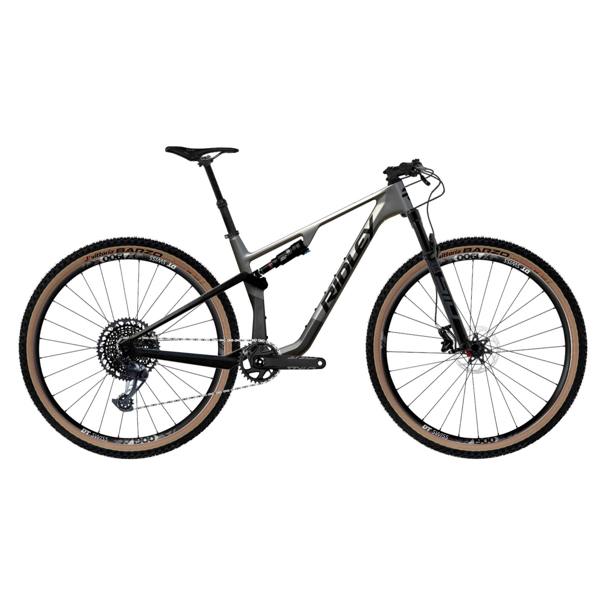 RIDLEY Bicicleta de montaña doble suspensión carbono Ridley RAFT XC 100mm GX Eagle