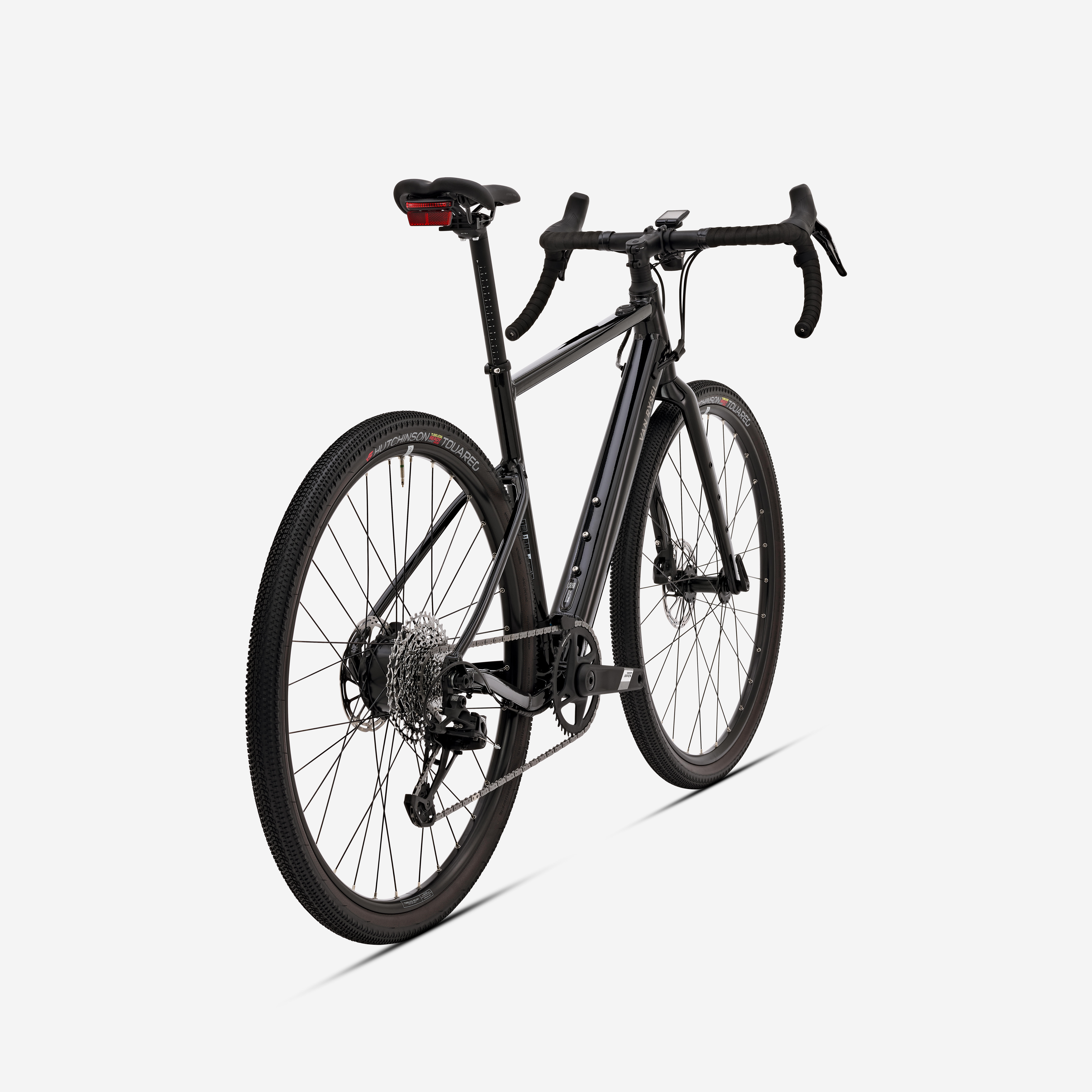 VAN RYSEL Gravel elektrobicykel E-GRVL AF HD Apex 1x12 XPLR čierny XL · záber 4