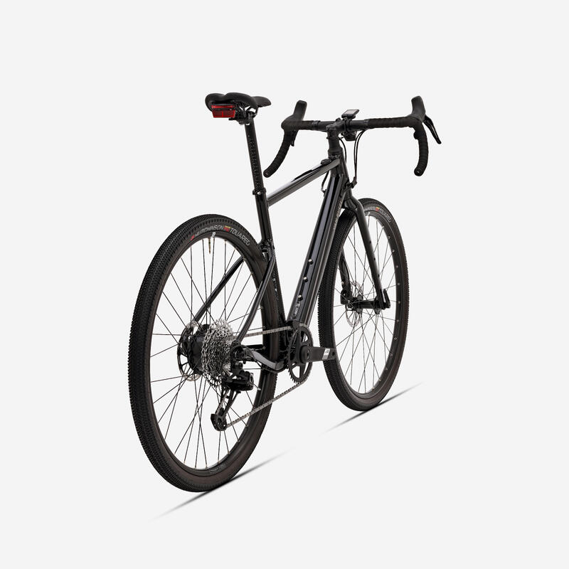 Bicicletă electrică gravel SRAM Apex 1x12v XPLR, E-GRVL AF HD Negru