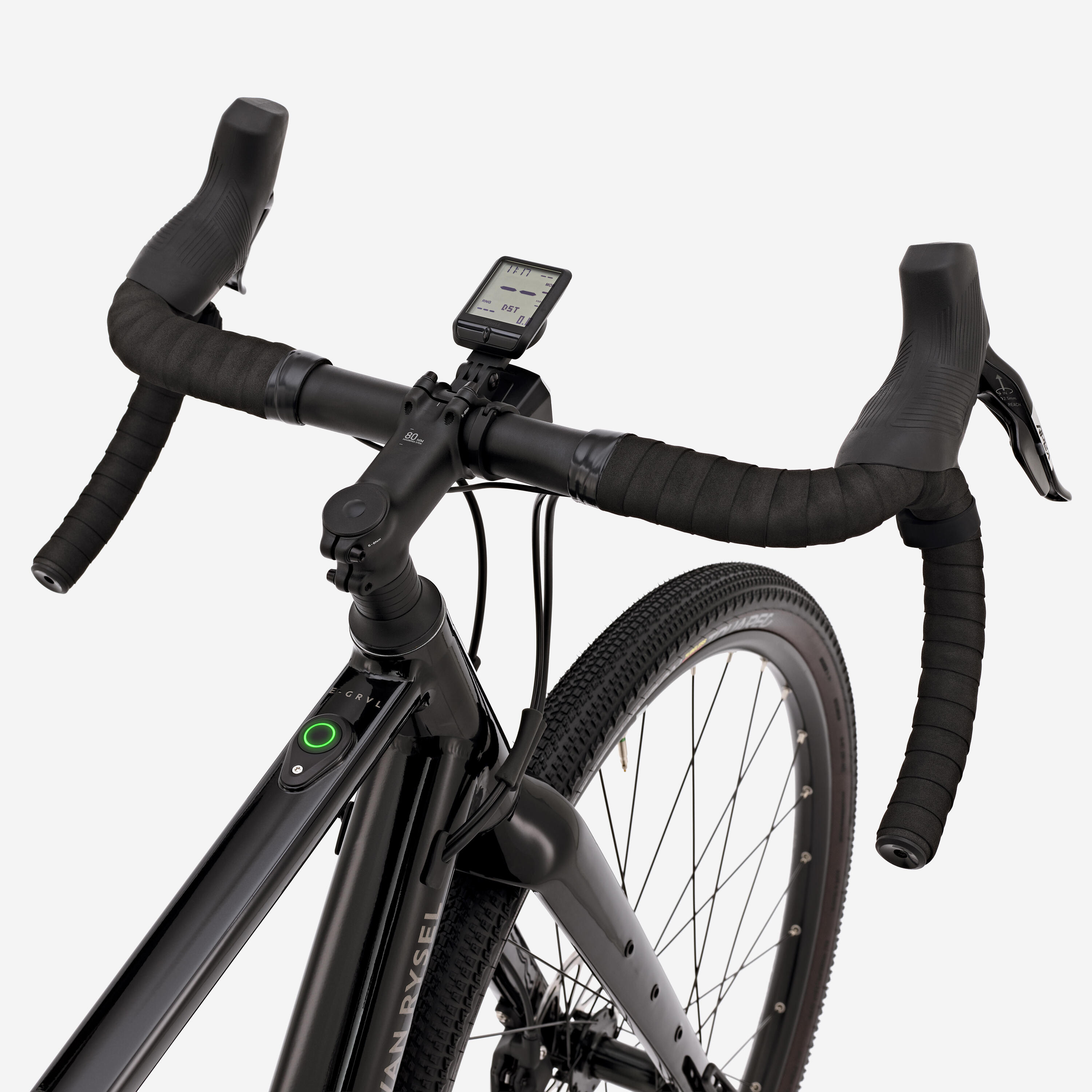 E-Gravelbike E-GRVL AF Mahle X35 SRAM Apex schwarz
