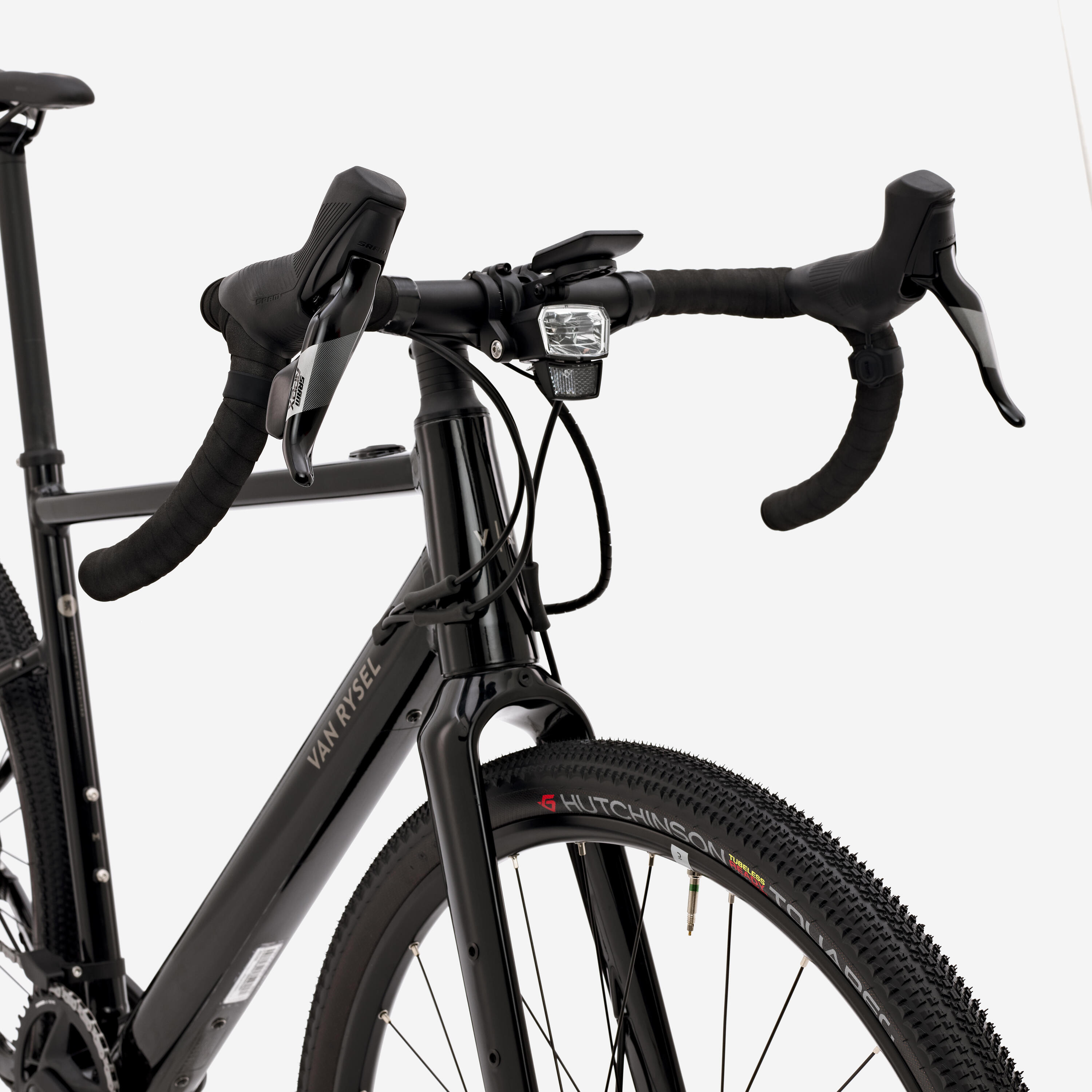 E-Gravelbike E-GRVL AF Mahle X35 SRAM Apex schwarz