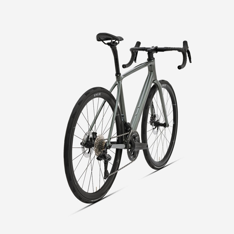 Bicicletă șosea Endurance Shimano Ultegra Di2, EDR CF ULTRA Verde Kaki