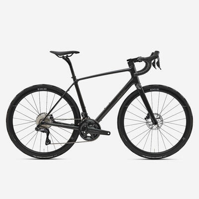 Endurance-racefiets edr cf ultra shimano ultegra di2 ruw carbon zwart