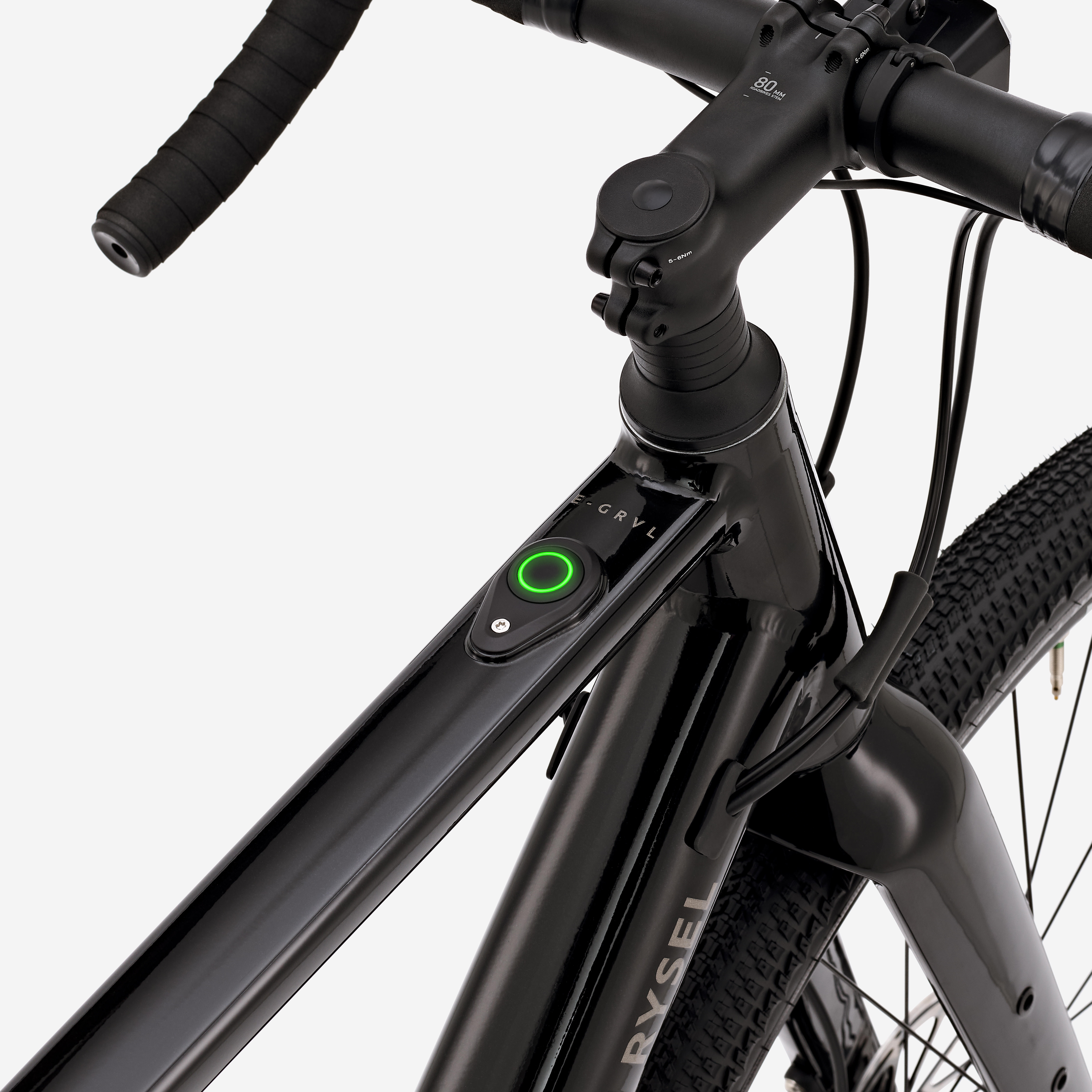 VAN RYSEL Gravel elektrobicykel E-GRVL AF HD Apex 1x12 XPLR čierny XL · záber 11